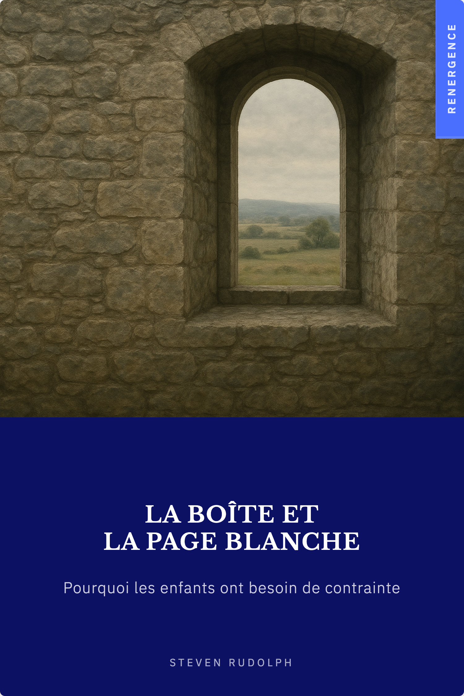 Couverture du livre La Boîte et la Page Blanche